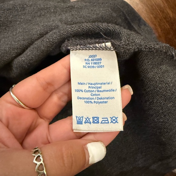 Boden Flocked Spot Knit Navy Blue Velvet Polka Dot Dress Size 14 - Picture 7 of 10